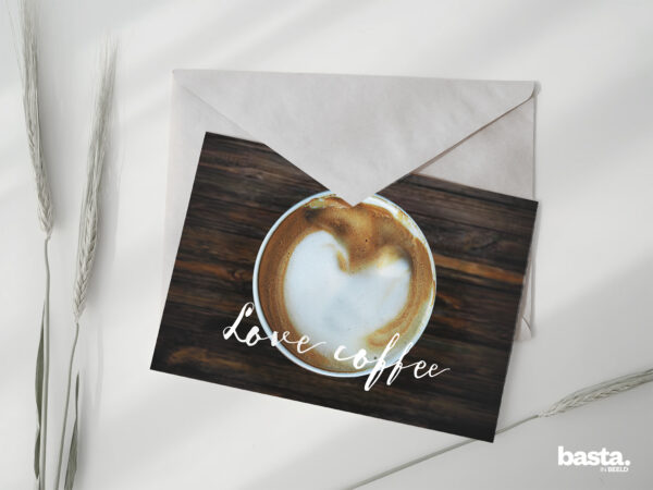 Love Coffee (kunstkaart)